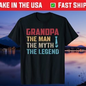 Grandpa jokes Mens Vintage Retro Dad Papa Grandpa Gift T-Shirts