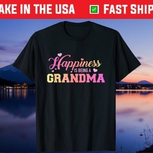 Happiness is being a grandma Unisex T-Shirt