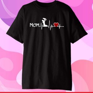 Heartbeat Mother Daughter 2021 Heartbeat Son Mom Baby Heart Classic T-Shirt