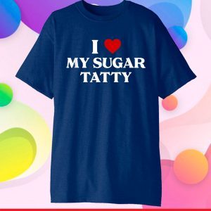 I Love My Sugar Tatty Jewish Father's Day Daddy Best Aba Classic T-Shirt
