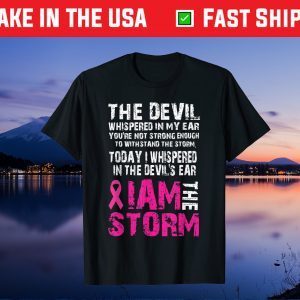 I am the storm Breast cancer awareness Gift T-Shirt