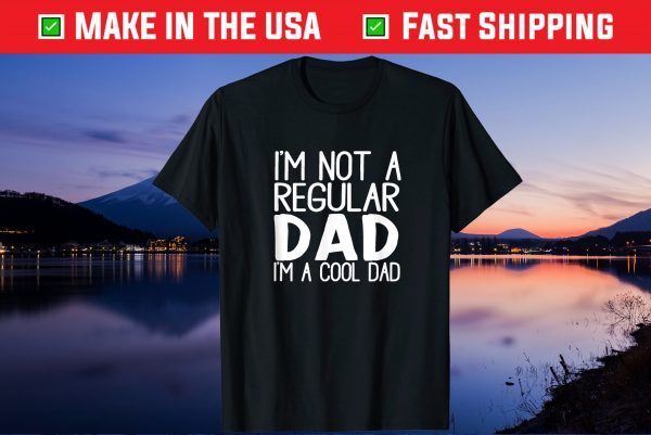 I'm Not A Regular Dad I'm A Cool Dad Gift T-Shirt