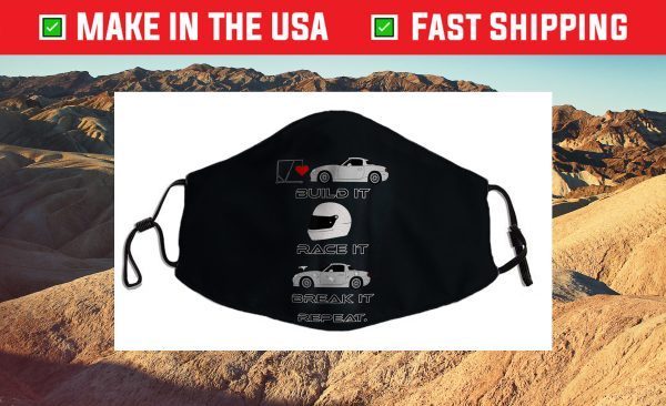 JDM Race Car Enthusiast Track Humor Cloth Face Mask