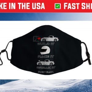 JDM Race Car Enthusiast Track Humor Cloth Face Mask