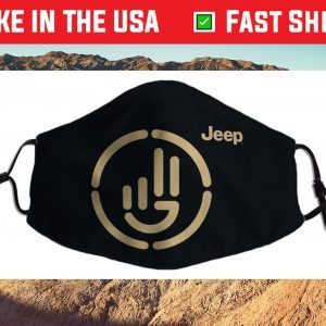 Jeep Wave Cloth Face Mask