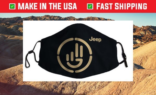 Jeep Wave Cloth Face Mask