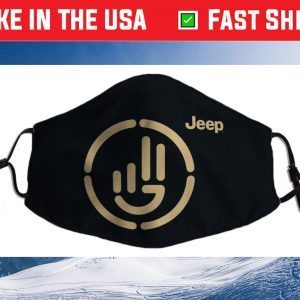 Jeep Wave Cloth Face Mask