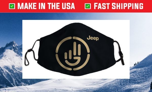 Jeep Wave Cloth Face Mask