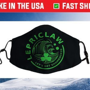 Lepriclaw Get Shamrocked Shamrock St Patrick Day Cloth Face Mask