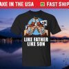 Like Father Like Son Blue Moon Classic T-Shirt