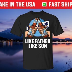 Like Father Like Son Blue Moon Classic T-Shirt
