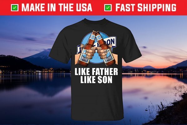 Like Father Like Son Blue Moon Classic T-Shirt