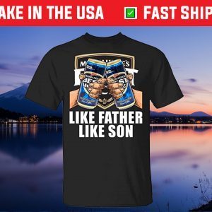 Like Father Like Son Mil's Best Ice Gift T-Shirt