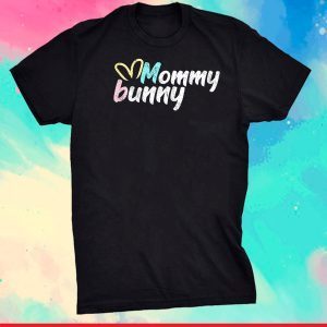 Mommy Bunny Ear Easter Family Matching Mom Mama Mother Gift T-Shirt