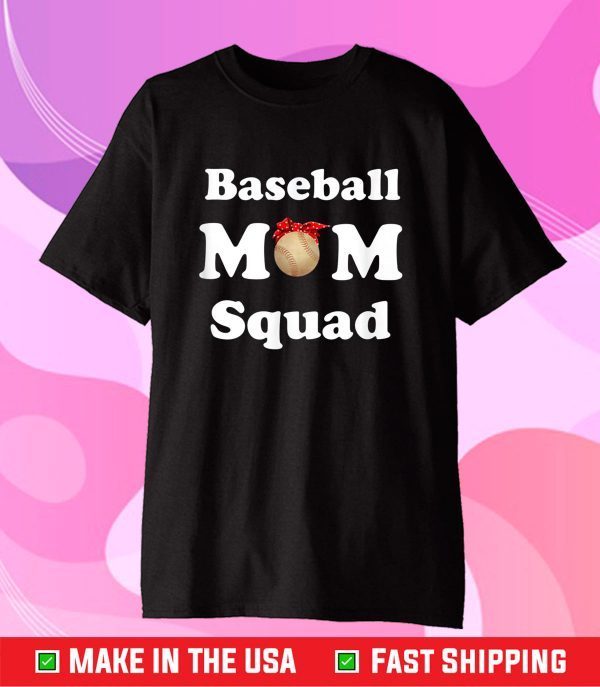 Mother's Day - Baseball Mom Squad Mother Day 2021 Classic T-Shirt