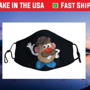 Mr. Potato Head Simple Portrait Cloth Face Mask