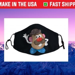 Mr. Potato Head Simple Portrait Cloth Face Mask