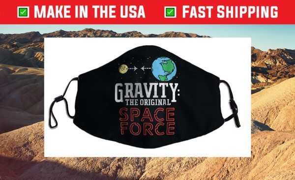 Neil deGrasse Tyson GRAVITY The Original Space Force Us 2021 Face Mask