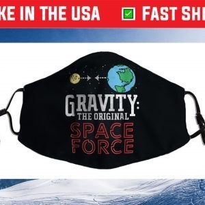 Neil deGrasse Tyson GRAVITY The Original Space Force Us 2021 Face Mask