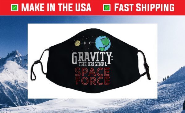 Neil deGrasse Tyson GRAVITY The Original Space Force Us 2021 Face Mask