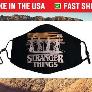 Netflix Stranger Things Night Silhouettes - Sale - Cloth Face Mask