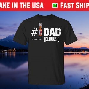 Number 1 Dad Powered by Icehouse Gift T-Shirt