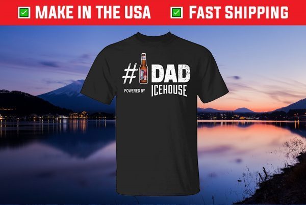 Number 1 Dad Powered by Icehouse Gift T-Shirt