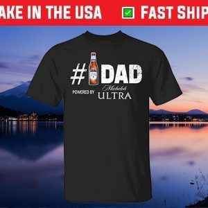 Number 1 Dad Powered by Michelob Ultra Gift T-Shirt