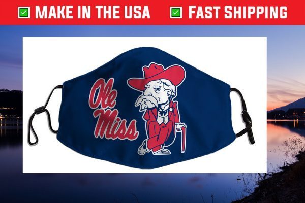 Ole Miss Filter Face Mask