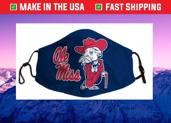 Ole Miss Filter Face Mask