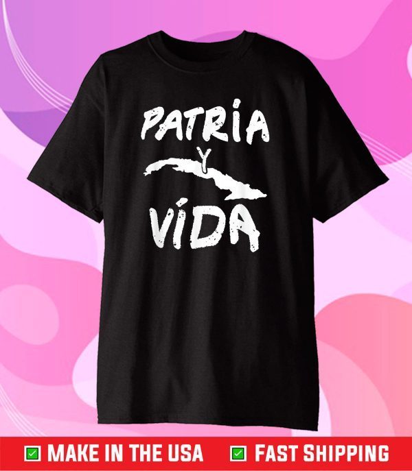 Patria Y Vida Cuba Cuban Freedom Movement Se Acabo Classic T-Shirt