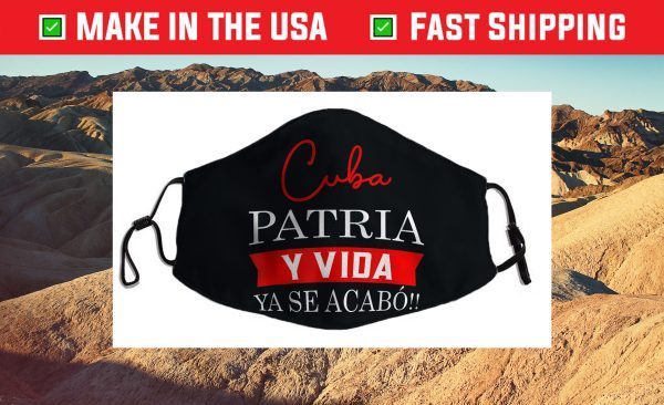 Patria Y Vida Forever Lover Face Mask For Sale