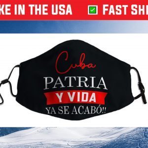 Patria Y Vida Forever Lover Face Mask For Sale