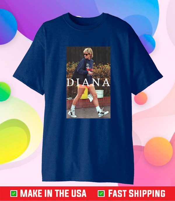 Princess Diana Fly Virgin Atlantic Gift T-Shirt