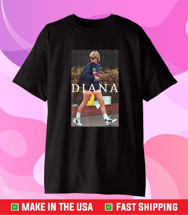 Princess Diana Fly Virgin Atlantic Gift T-Shirt