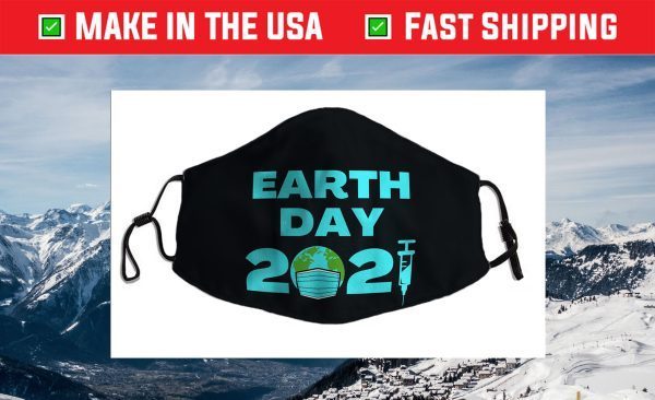 Quarantine Earth Day 2021 Save Our Planet Environmental Cloth Face Mask