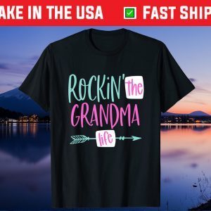 Rockin' The Grandma Life New Grandmother First 1st Time Classic T-Shirt