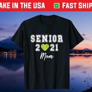 Senior 2021 Tennis Mom Gift T-Shirt