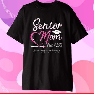 Senior Mom Class Of 2021 Heart Graduation Grad Unisex T-Shirt