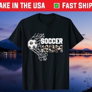 Soccer Mom Leopard Mother's Day 2021 Unisex T-Shirt