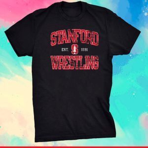 Stanford Cardinals Champion Wrestling Unisex T-Shirt