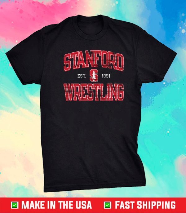 Stanford Cardinals Champion Wrestling Unisex T-Shirt