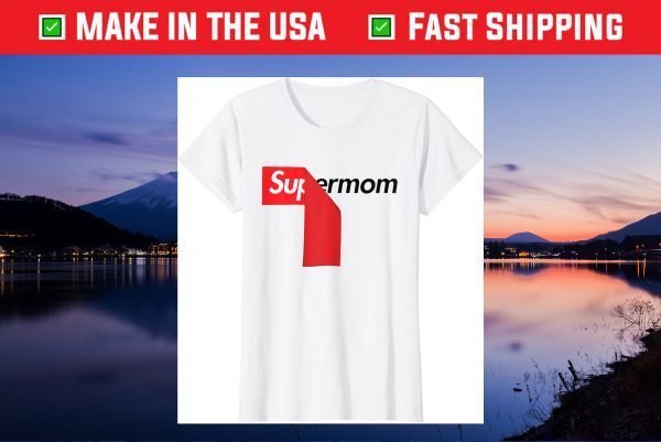Super Mom Superhero Mother's Day Novelty Pun Unisex T-Shirt