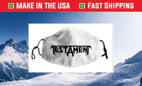 TESTAMENT OFFICIAL Cloth FACE MASK