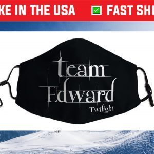 Team Edward Twilight Shirt, Twilight Saga Filter Face Mask