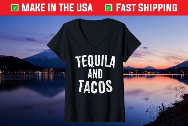 Tequila And Tacos Shirt Funny Mexican Skull Cinco De Mayo Classic T-Shirt