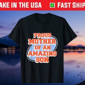 This Mom Loves her Son for Moms - Mother's Day Gift T-Shirt