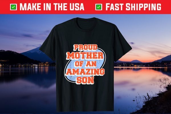 This Mom Loves her Son for Moms - Mother's Day Gift T-Shirt