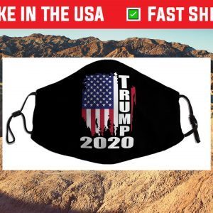 Trump 2020 American Flag Cloth Face Mask