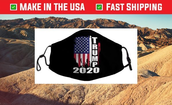 Trump 2020 American Flag Cloth Face Mask